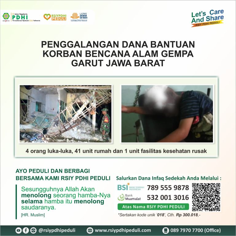 Penggalangan Dana Bantuan Korban Bencana Alam Gempa Garut Jawa Barat