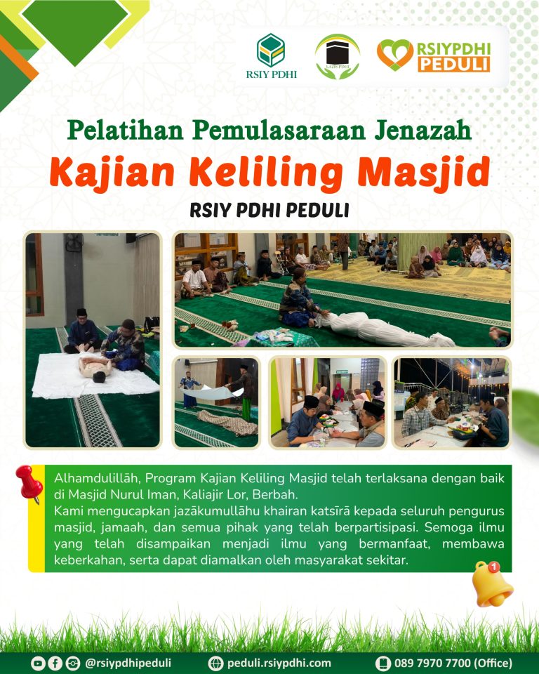 Pelatihan Pemulasaraan Jenazah: Menyiapkan Umat Menunaikan Fardu Kifayah dengan Ilmu dan Kepedulian
