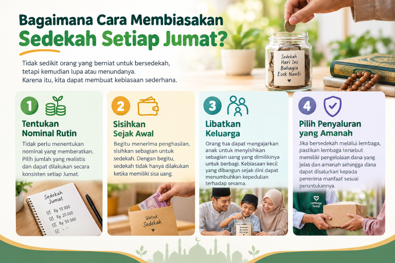 Dahsyatnya Sedekah di Hari Jumat: Keutamaan, Manfaat, dan Cara Mengamalkannya