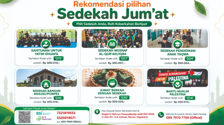 Jumat Berkah LAZIS RSIY PDHI Peduli: Saatnya Berbagi, Peduli, dan Menebar Manfaat